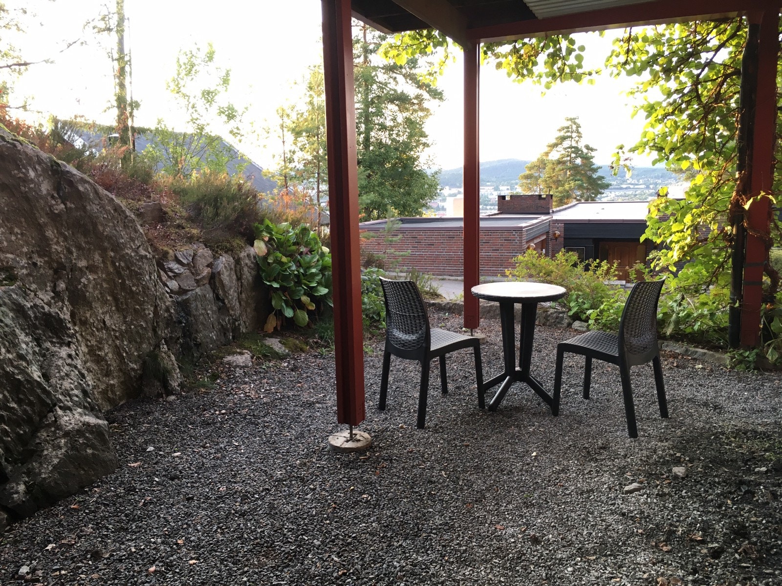 Uteplass Galleribilde