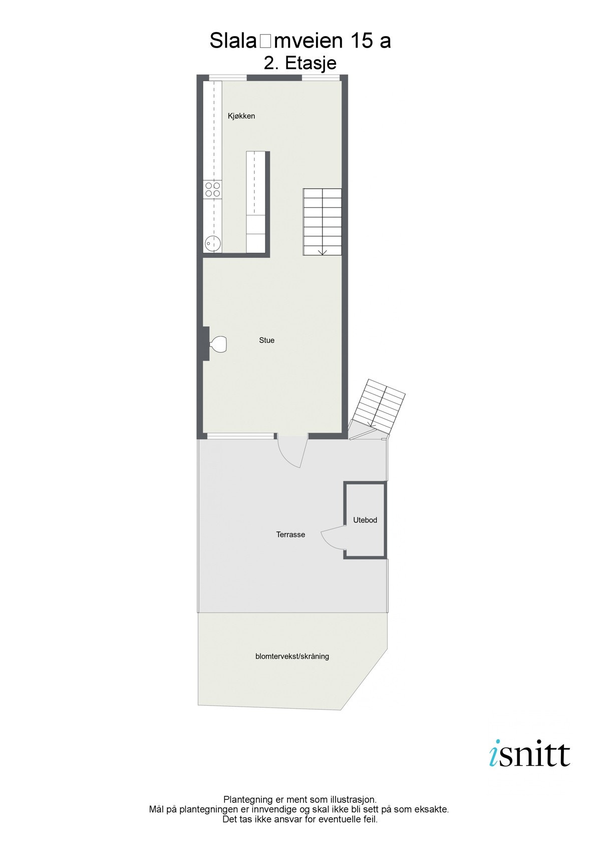 Plantegning 2.etg 2D Galleribilde