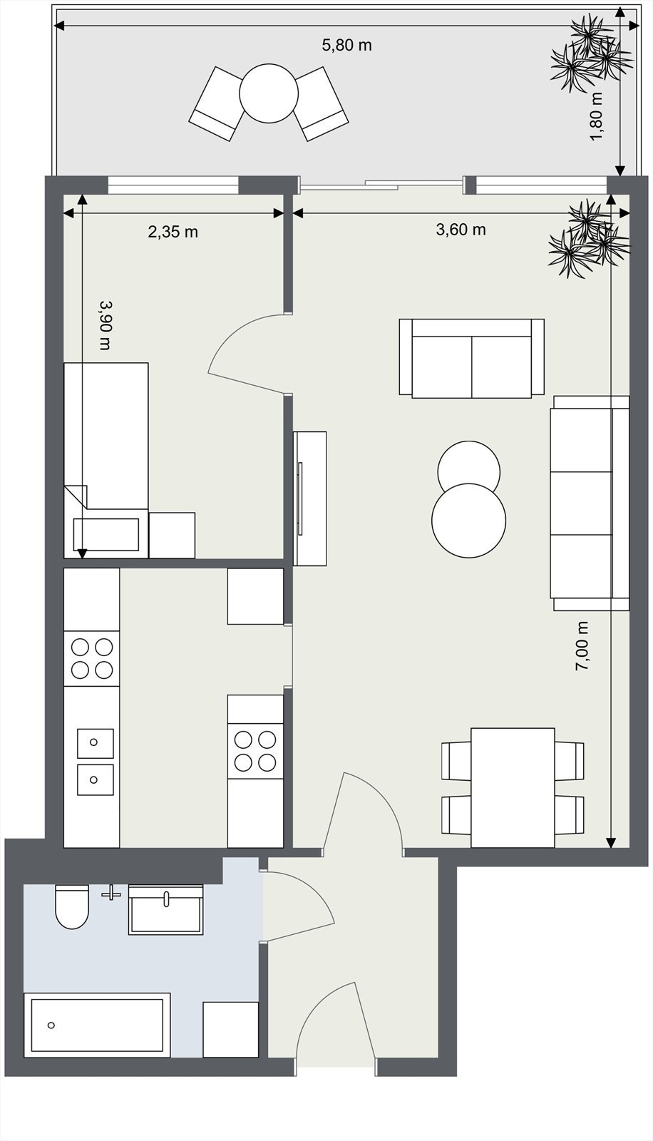 Hovseterveien 52B, 0786 OSLO - 5.etasje - 2D Floor Plan.jpg Galleribilde