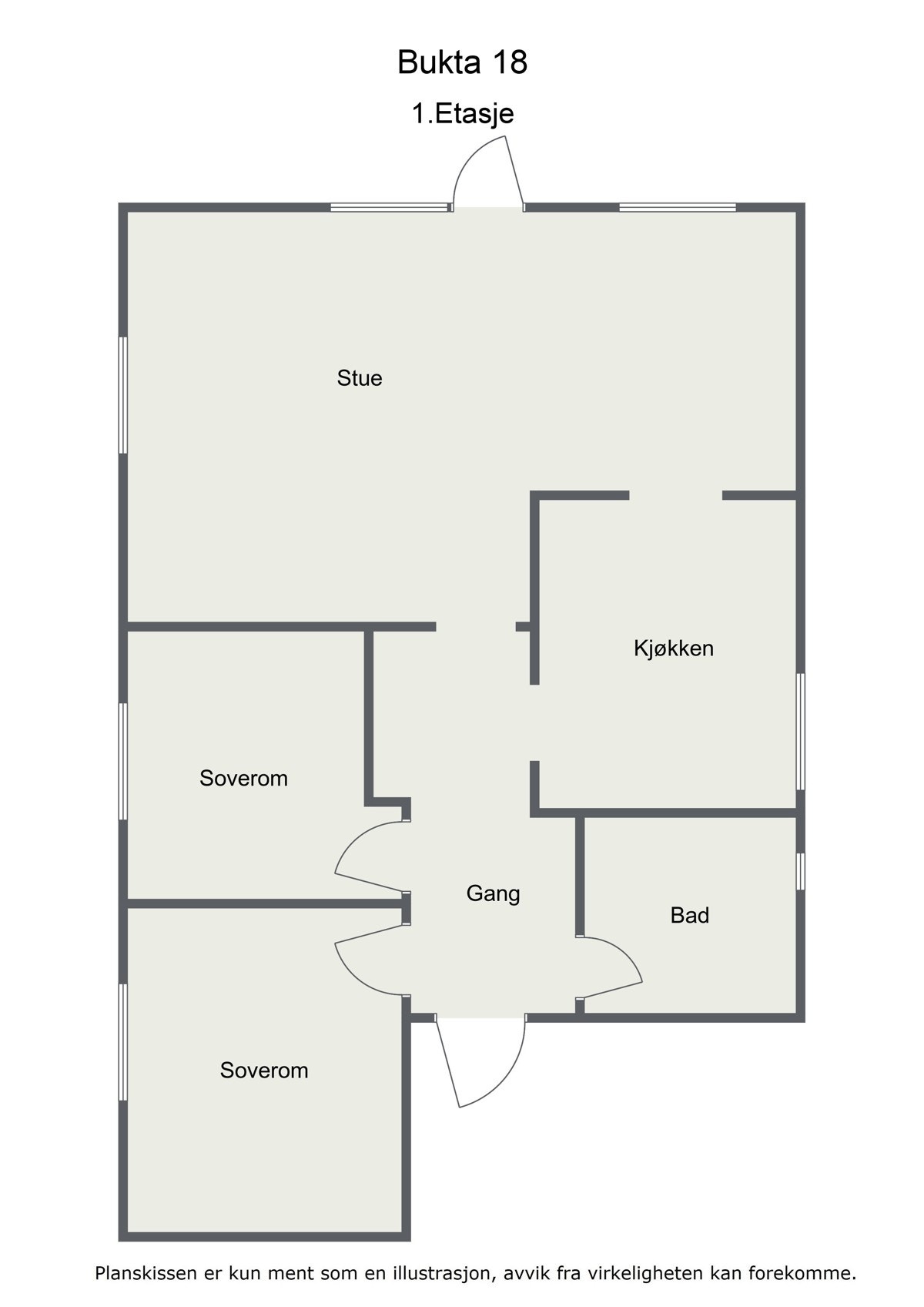 1.Etasje Galleribilde