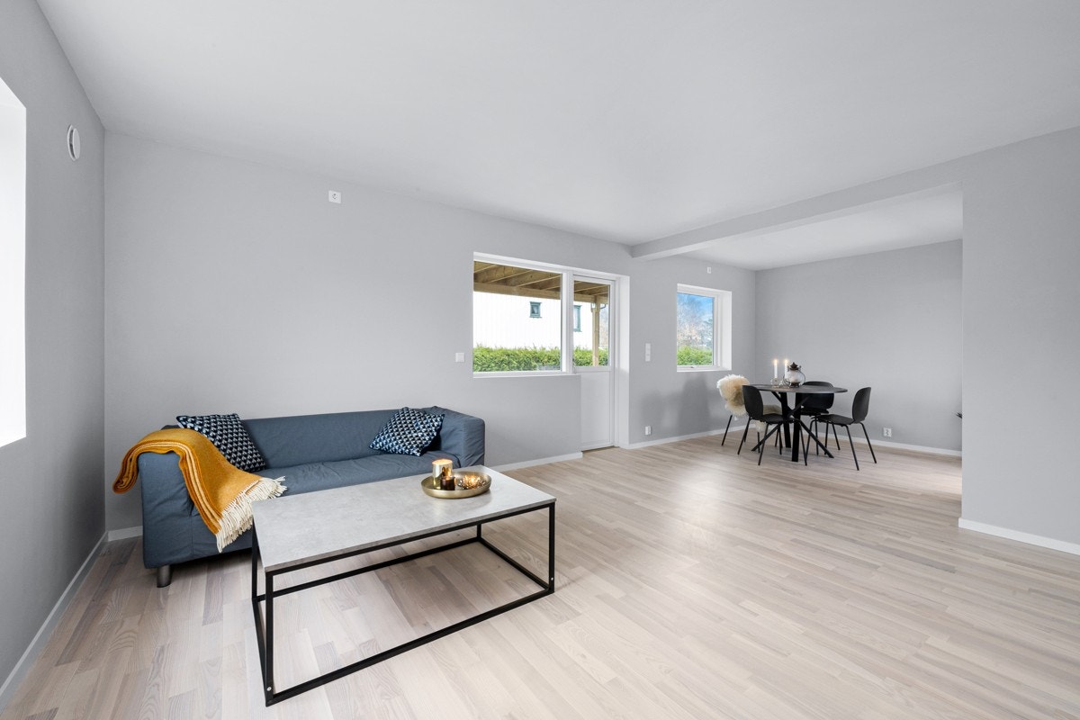 Det er også plass til en spisestue for både små og store anledninger. Galleribilde