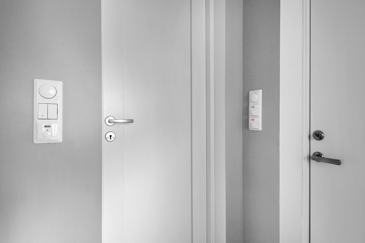 Gangen har listfrie overganger. Galleribilde