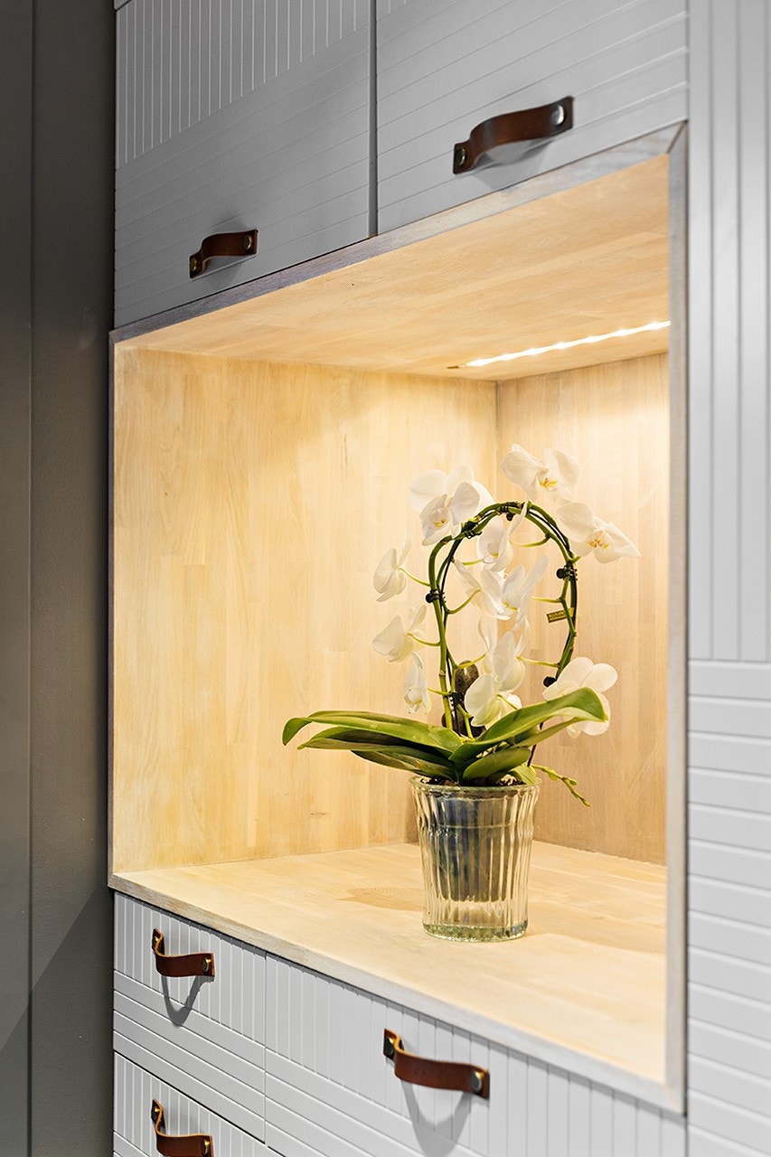 Smarte detaljer myker opp garderoben. Galleribilde