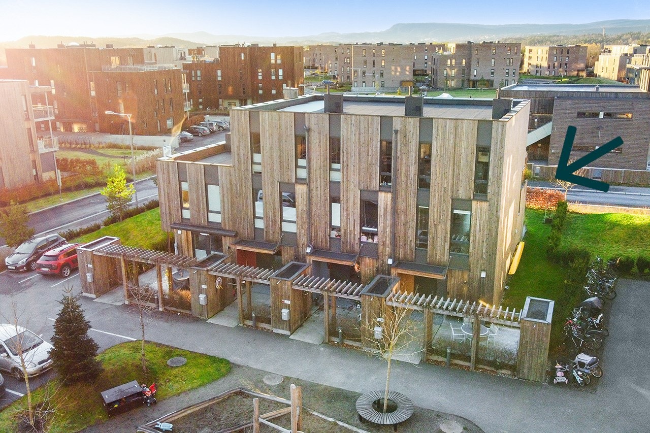 Bjørnenga 2D er et enderekkehus med høy standard og en planløsning som passer alle familier. Galleribilde