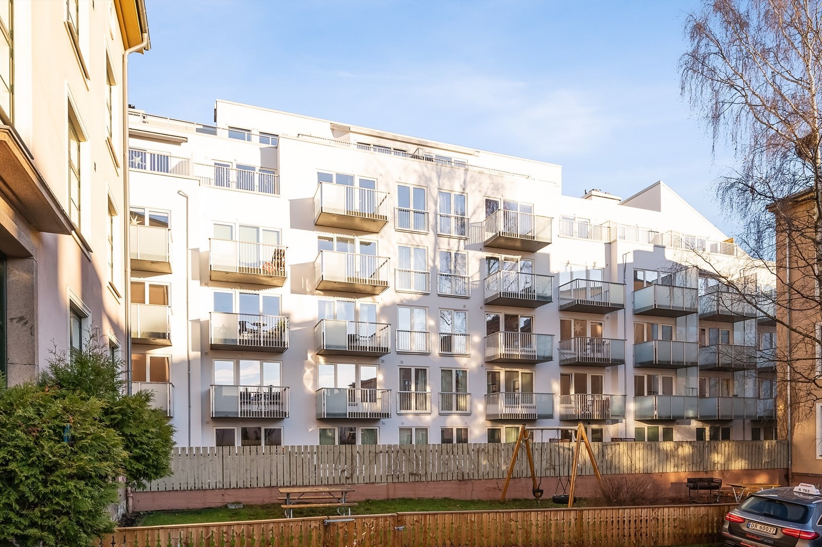 Bygget ble oppført i 2010, og standarden er god. Galleribilde