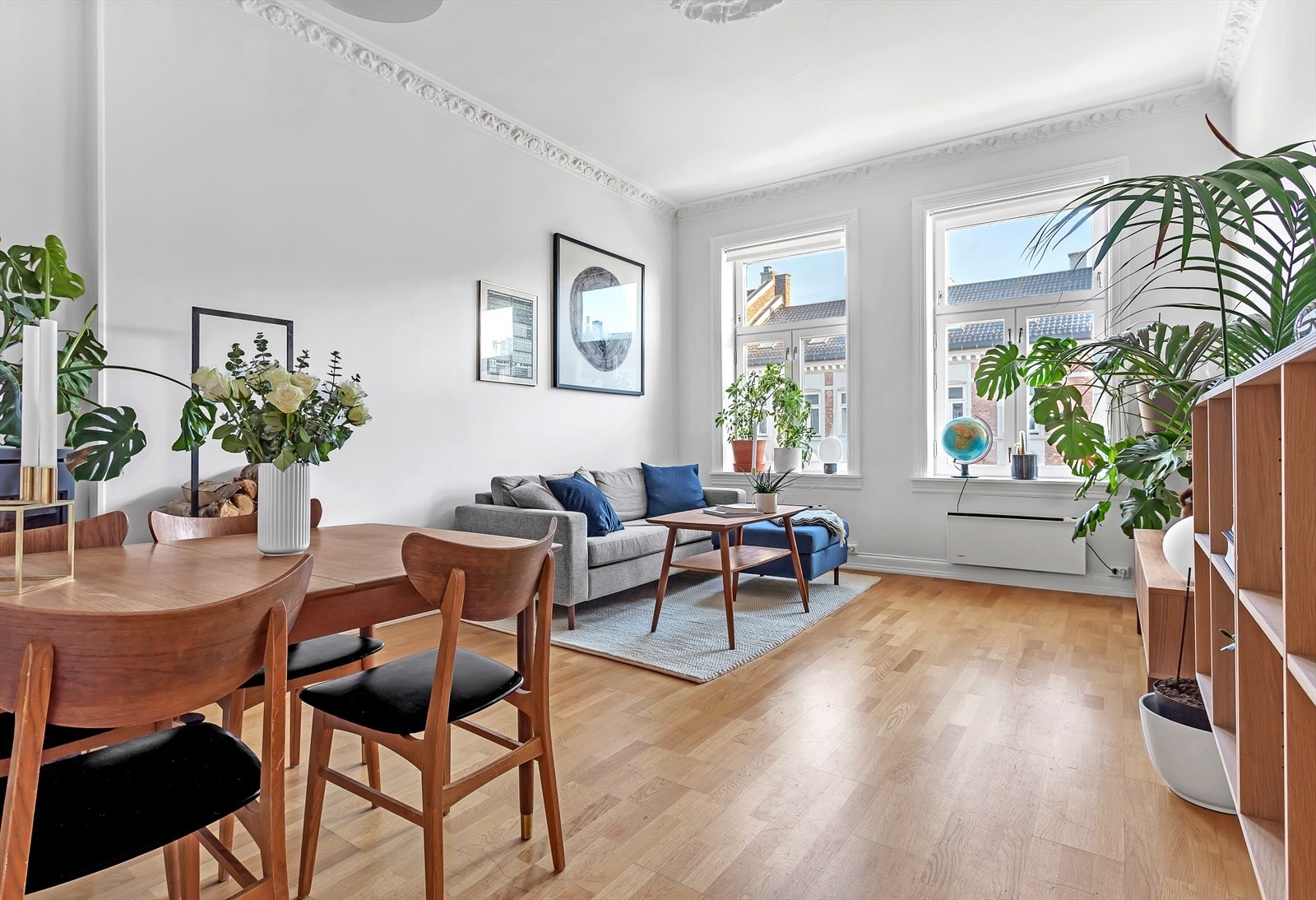 Leiligheten ligger i 4. etasje av en attraktivt og sentralt beliggende bygård på populære Torshov. Galleribilde