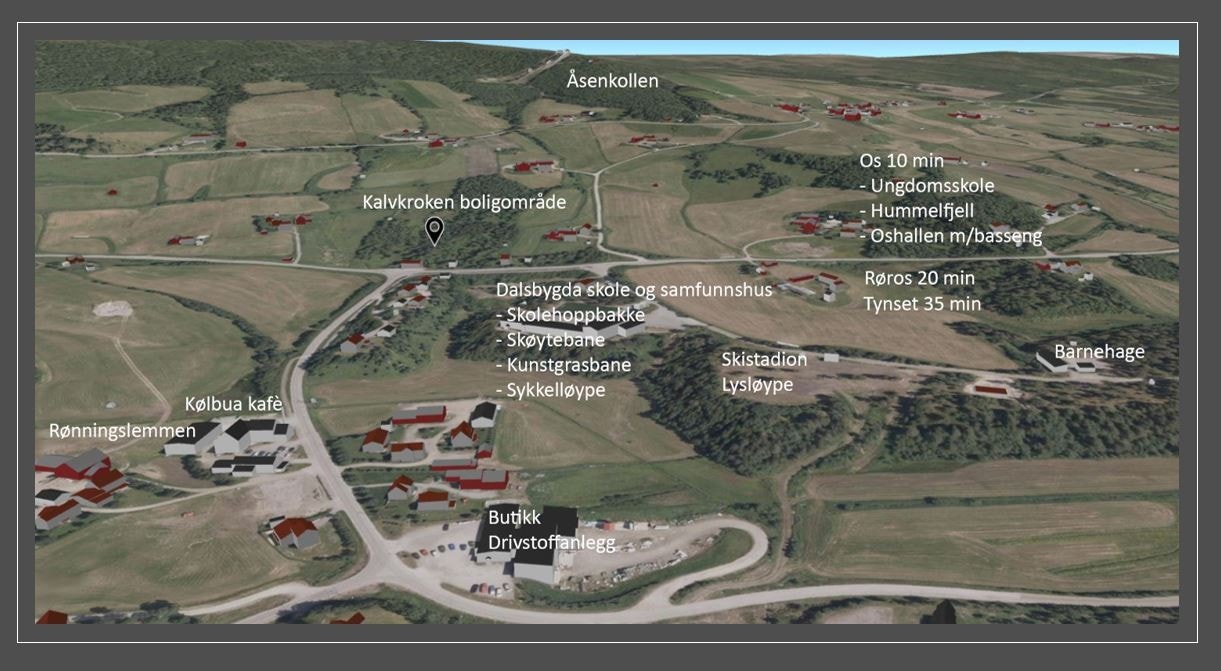 Midt i Fjellregionen, midt i Dalsbygda, midt i friluftslivet, midt i sola Galleribilde