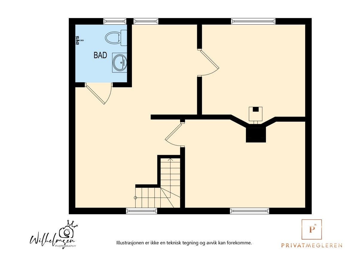 - Planløsning kjeller - Galleribilde