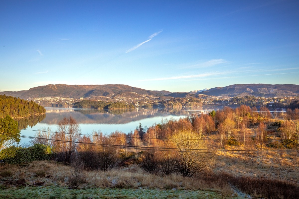 - Nydelig utsikt også fra stuevinduet - Galleribilde