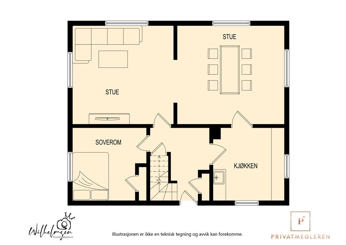 - Planløsning 1.etasje - Galleribilde