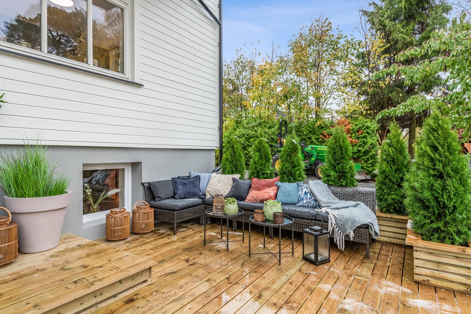 Markterrasse. Galleribilde