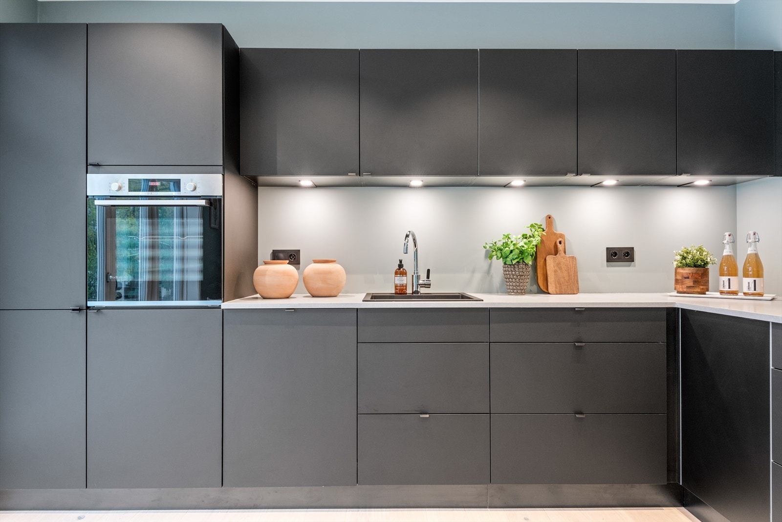 Kjøkken. Galleribilde