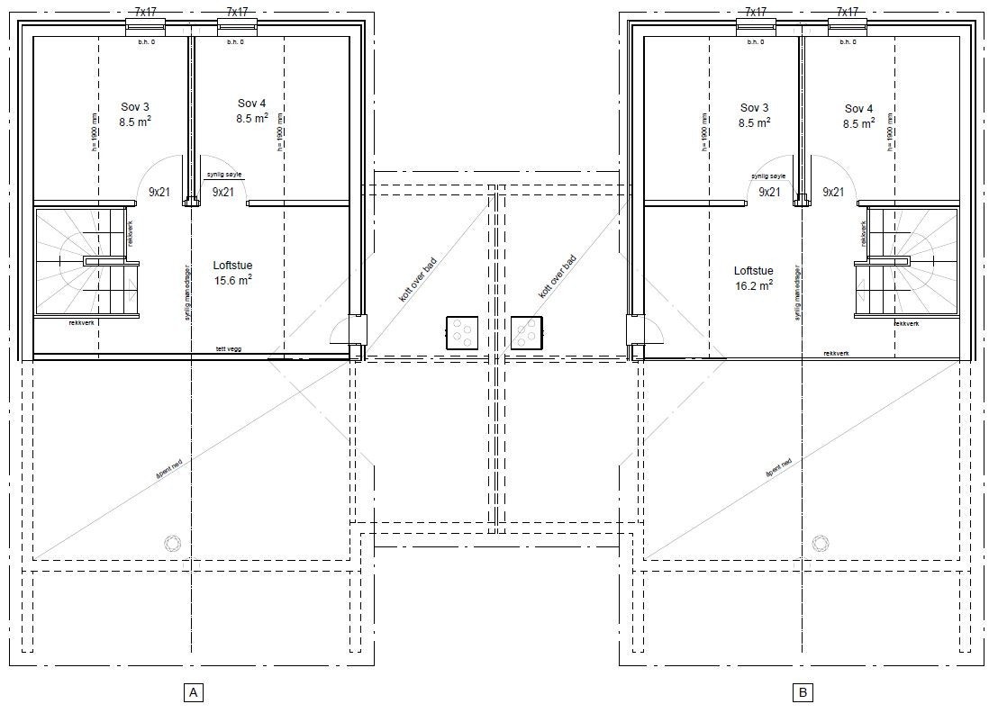 Planløsning 2 etasje Galleribilde