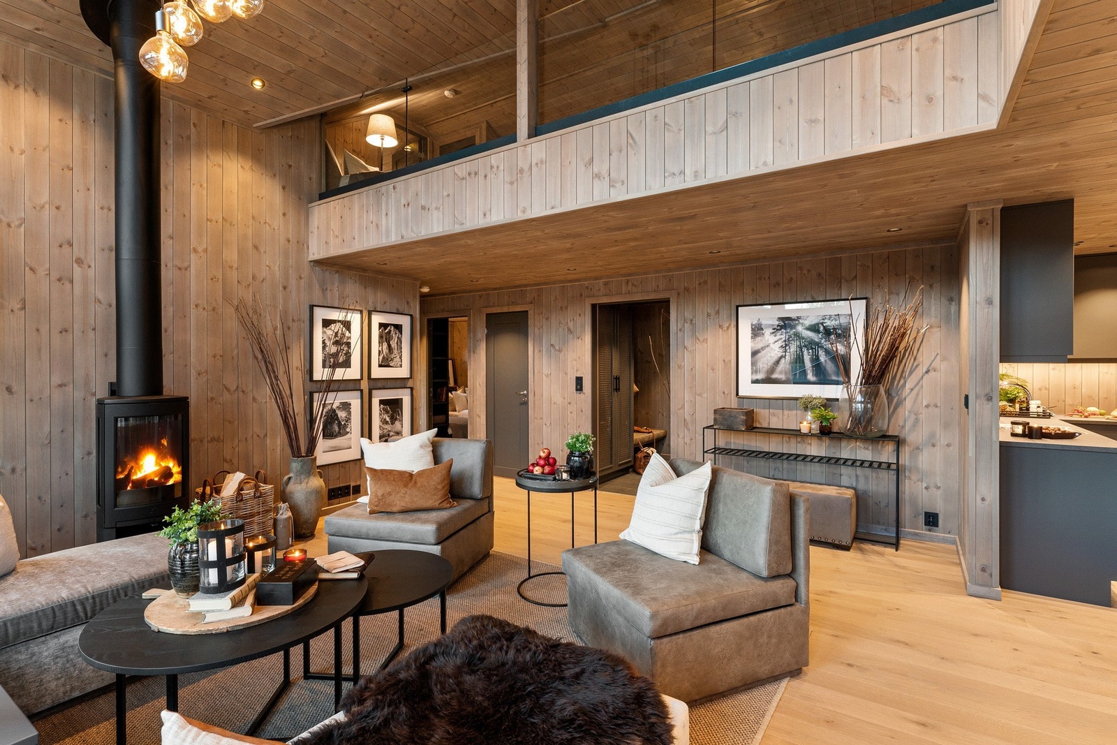 Kaffekos foran peisovnen etter en lang dag ute på tur i frisk fjelluft? Galleribilde