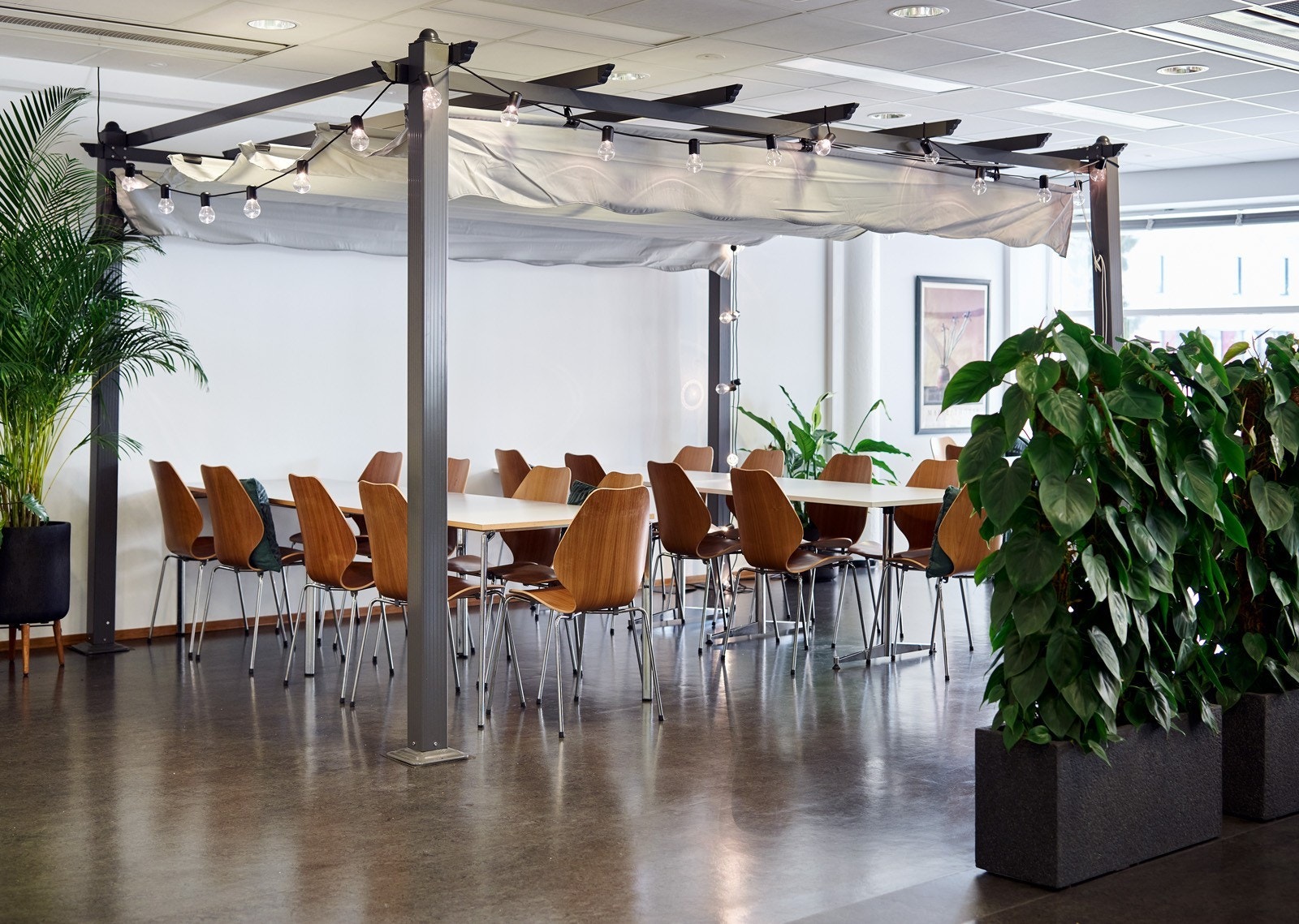 Alle leietakere på Bryn kan nå benytte seg av tre forskjellige personalrestauranter Galleribilde