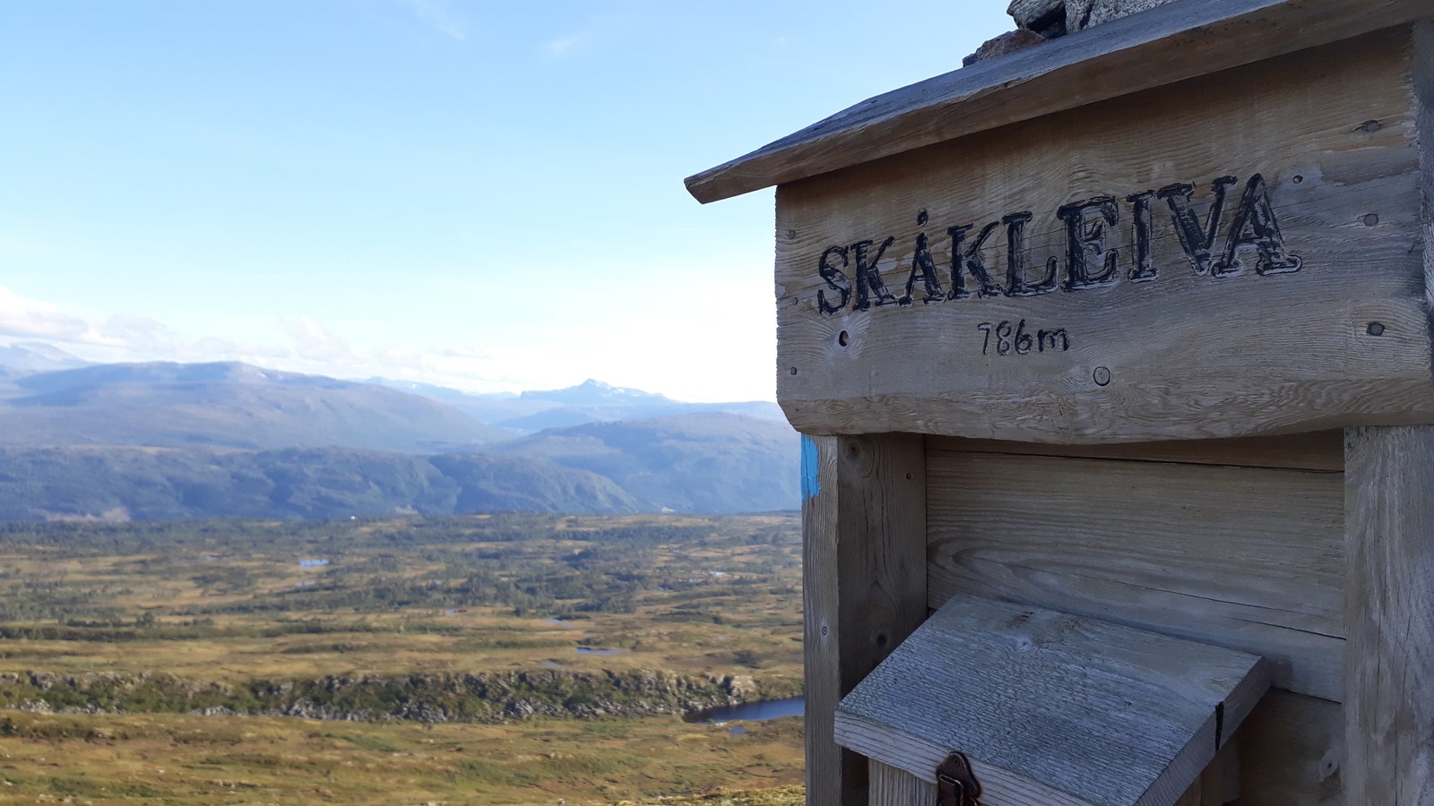 Fra toppen av Skåkleiva Galleribilde