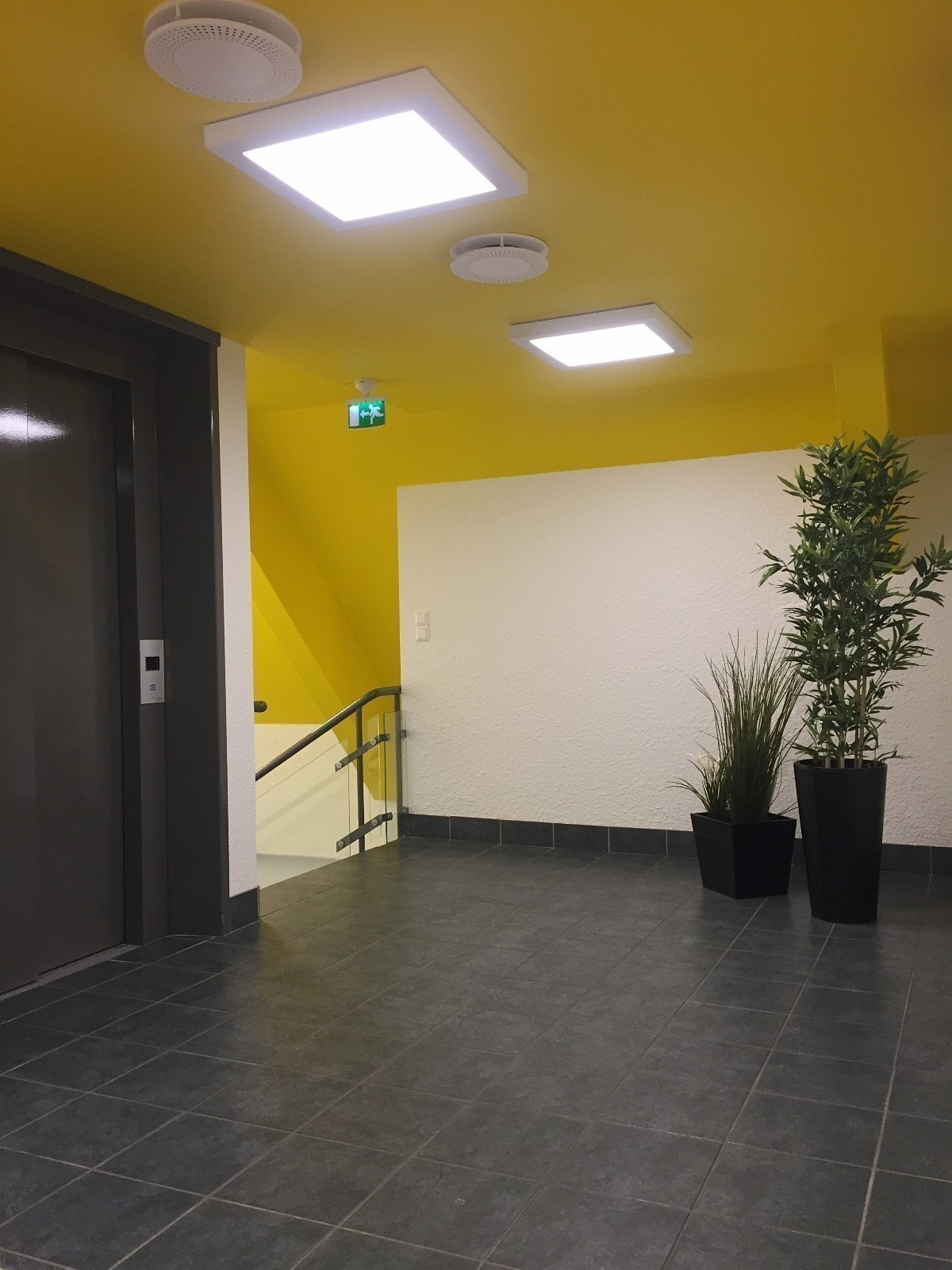 Fine lyse fellesareal, Heis Galleribilde