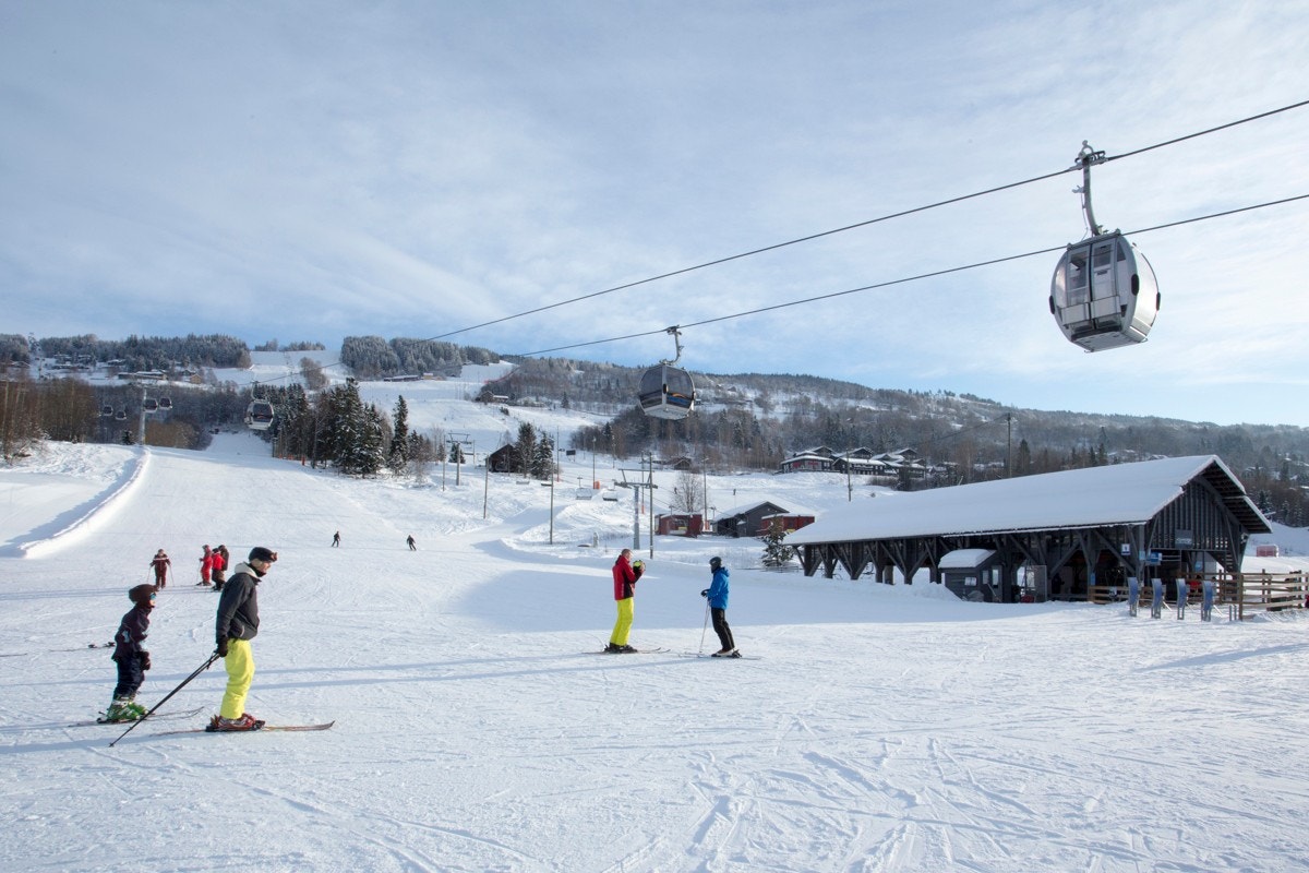 Hafjell skisenter ligger ca. 20 minutter unna. Galleribilde