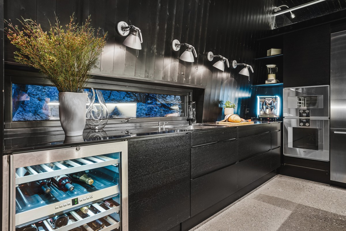 Hvitevarene er av det ekslusive market Gaggenau