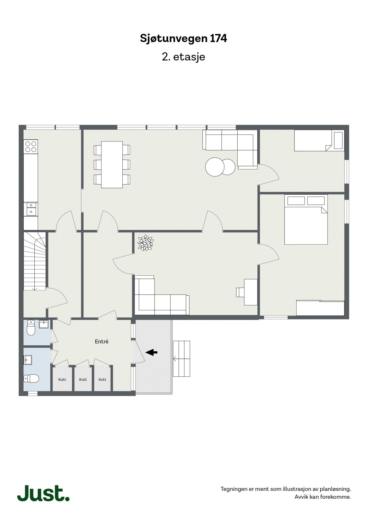 Planskisse 2.etasje