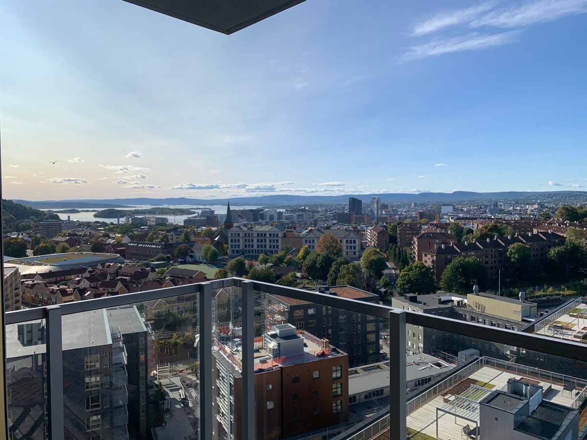 - Balkongen er vestvendt og har sol til solnedgang - Galleribilde