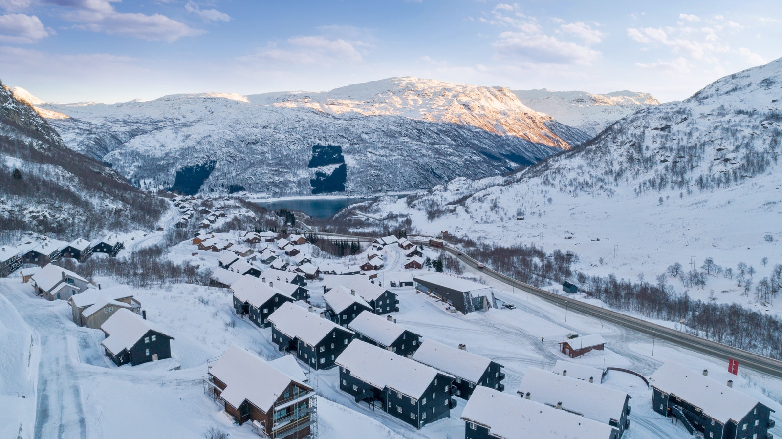 Idyllisk og vakker natur Galleribilde