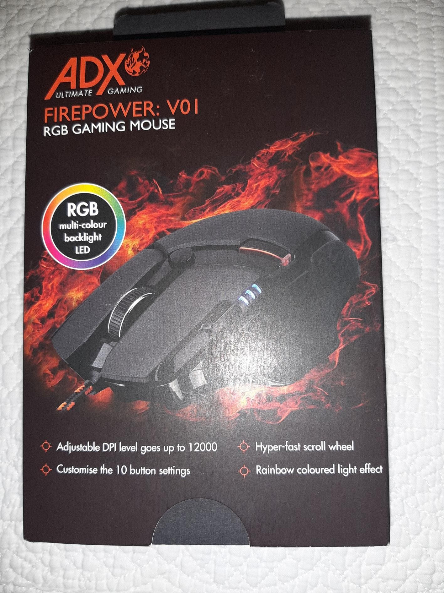 ADX V01 gaming mus | FINN.no ADX V01 gaming mus | FINN.no