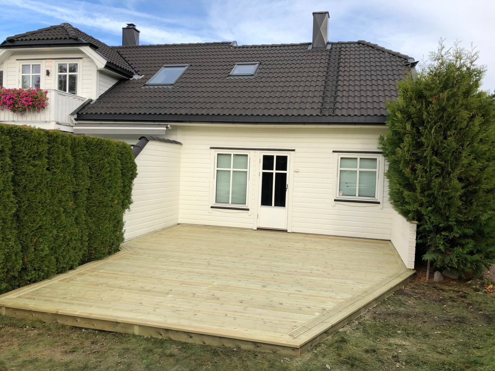 Stor terrasseplatting Galleribilde