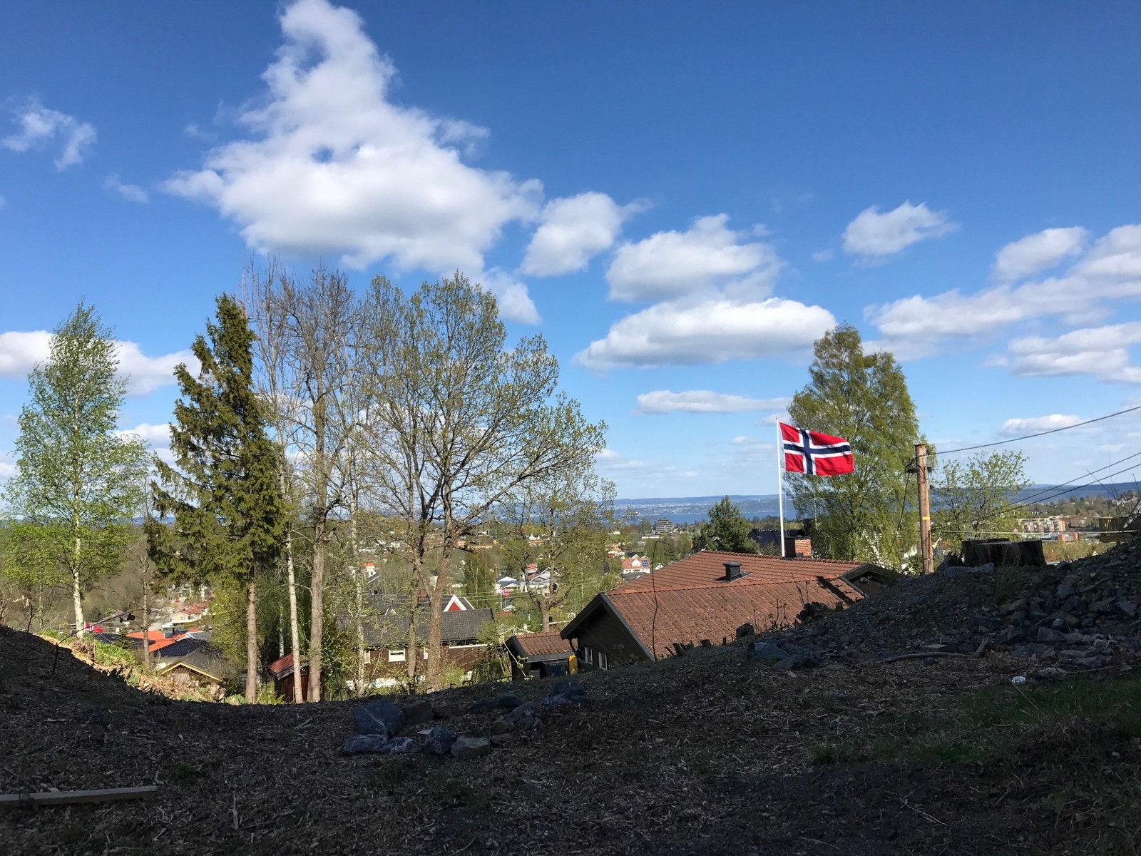 Utsikt mot Asker og Oslofjorden Galleribilde