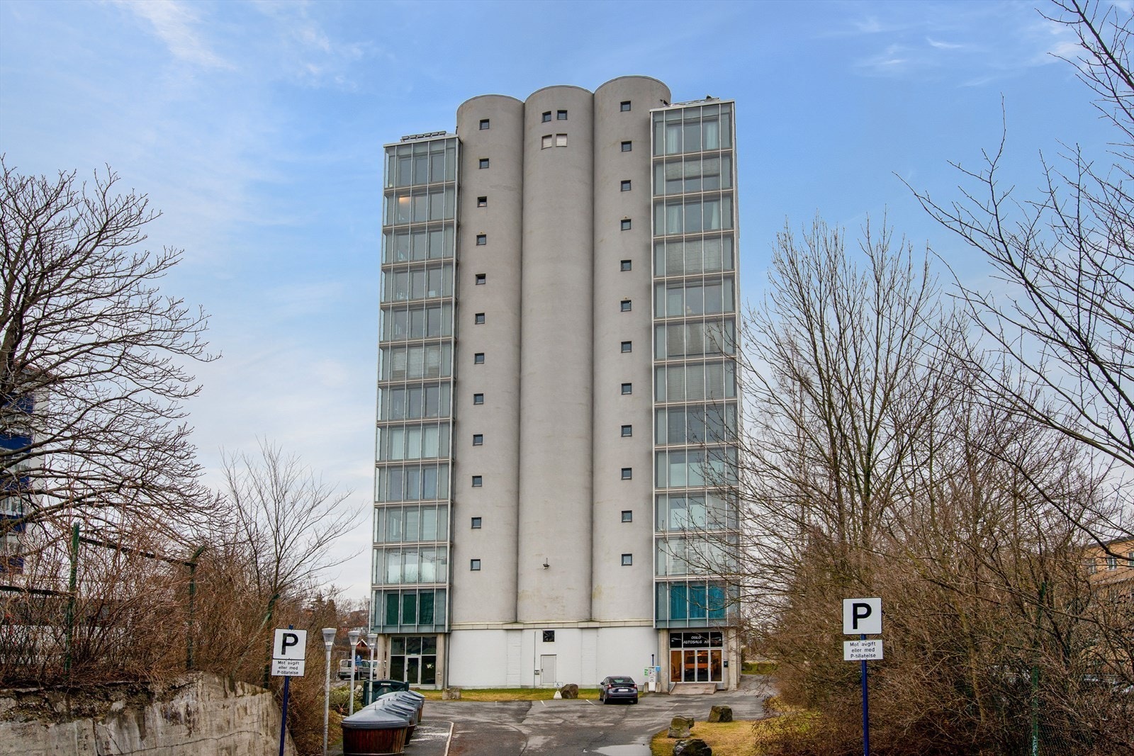 Siloen på Sinsen Galleribilde