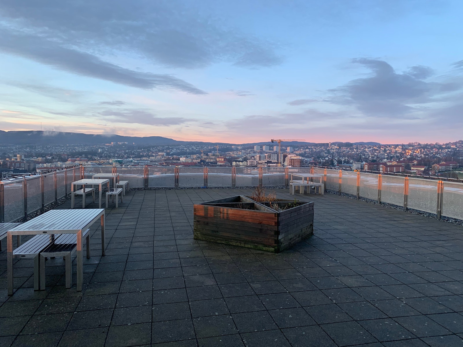 Kanskje Oslos råeste takterrasse? Galleribilde