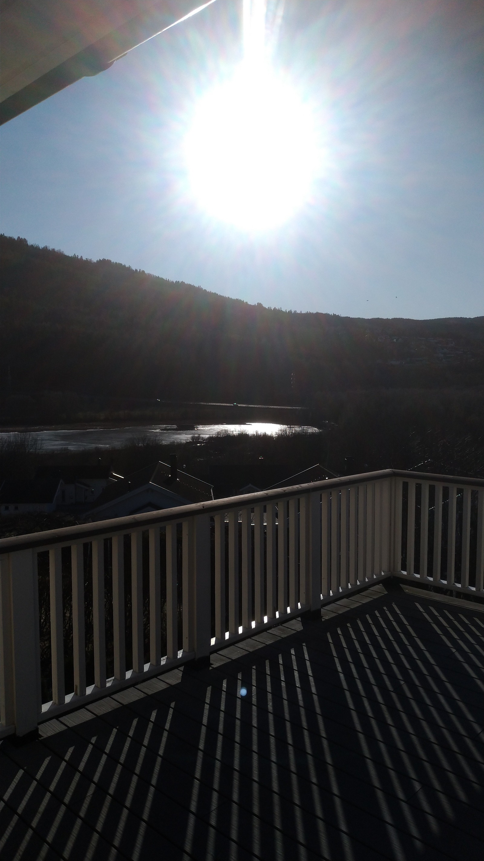 Utsikt fra veranda Galleribilde