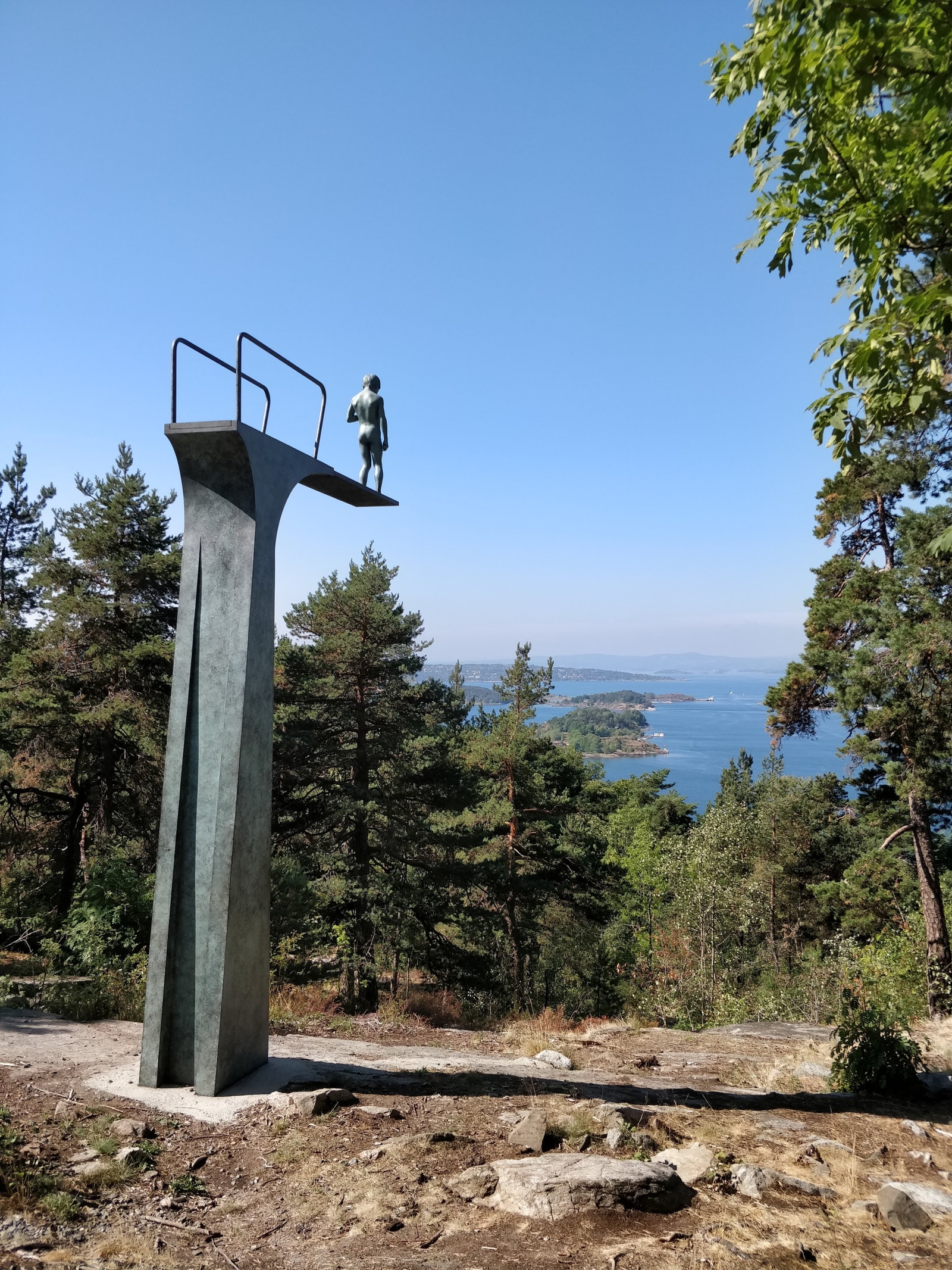 Gåavstand til Ekebergparken. Galleribilde