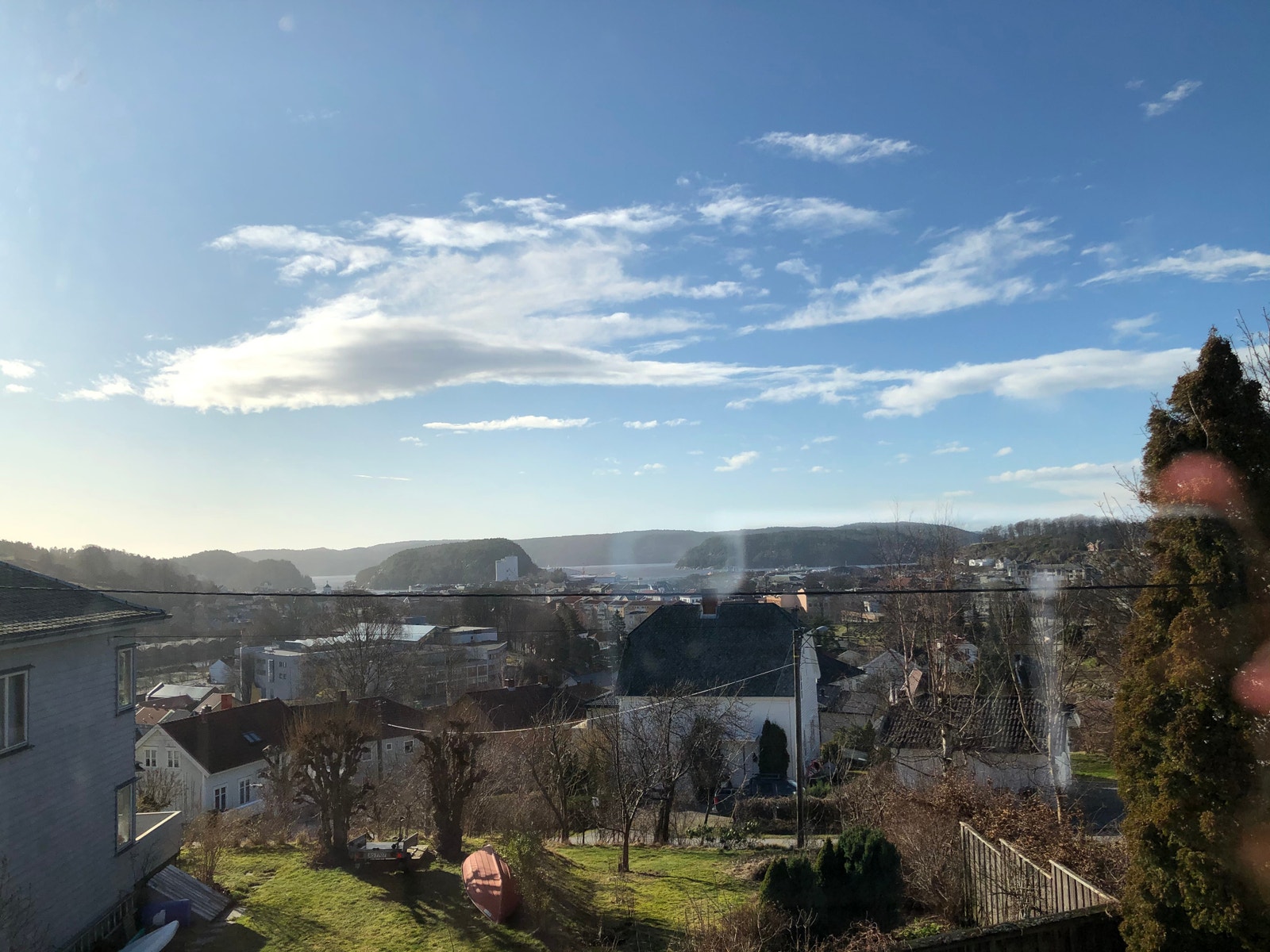 Utsikten! fra både soverom og stue Galleribilde