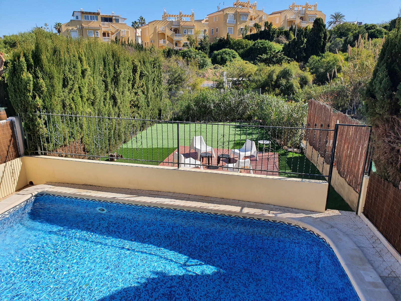 Fin utsikt fra takterrassen Galleribilde