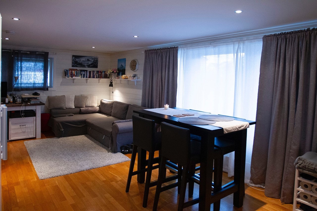 Stue/åpen løsning Galleribilde