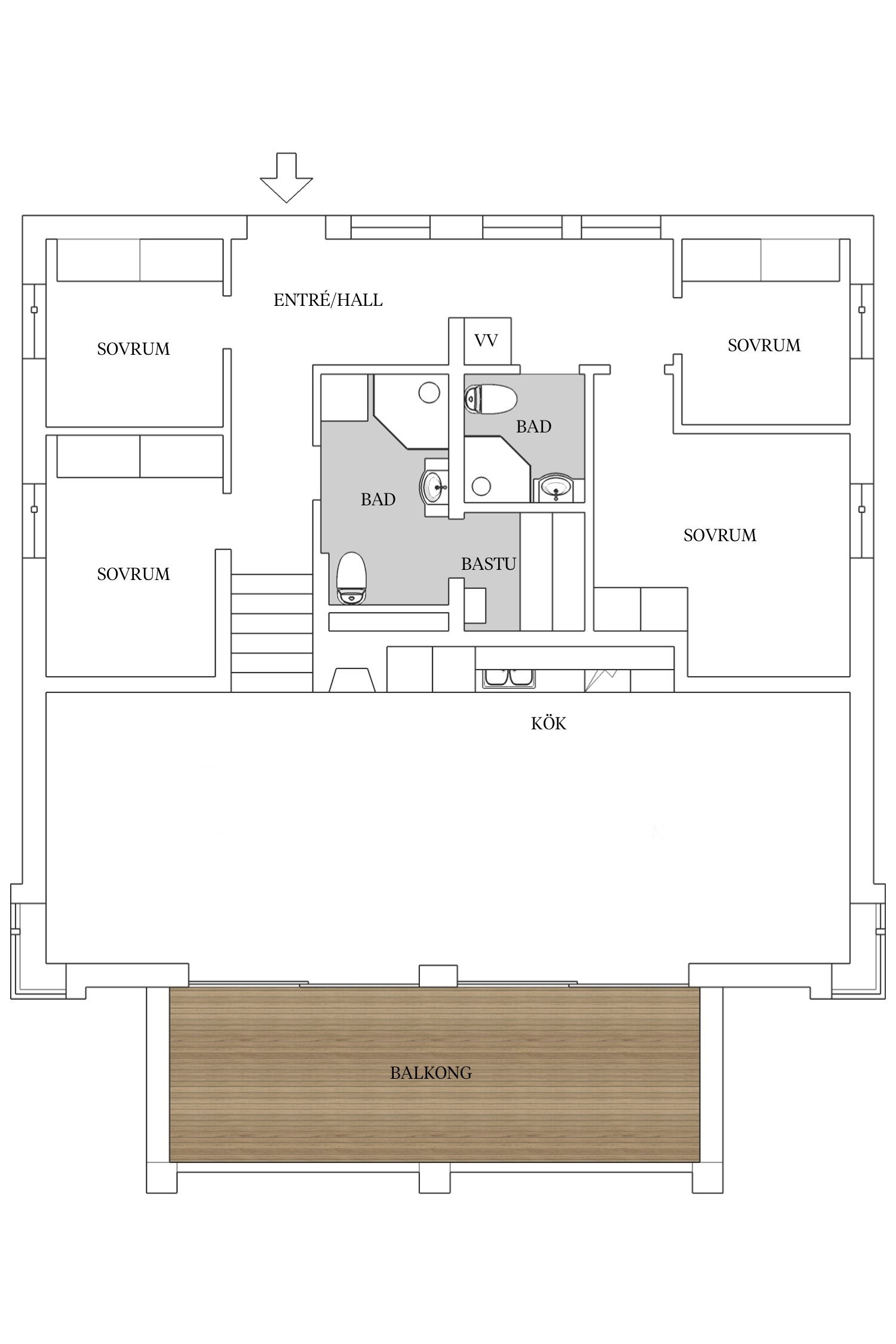 Planløsning Galleribilde