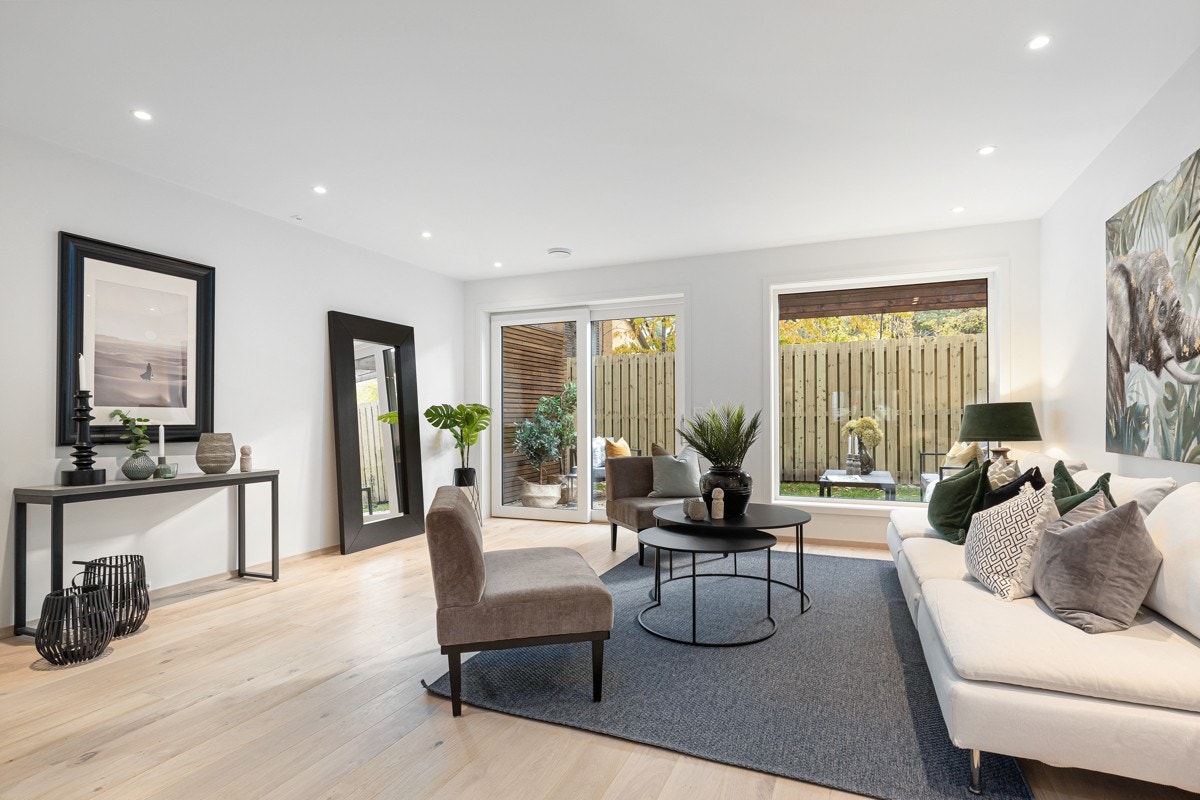 Rålekkert rekkehus med høy standard og påkostede tilvalg. Galleribilde