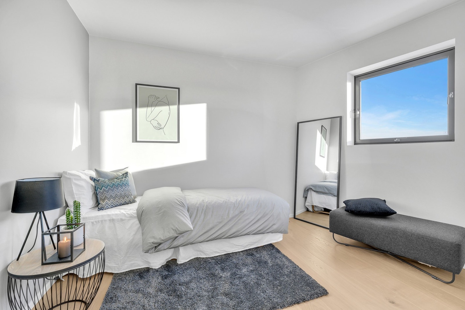 Soverom på 8 kvm. Galleribilde