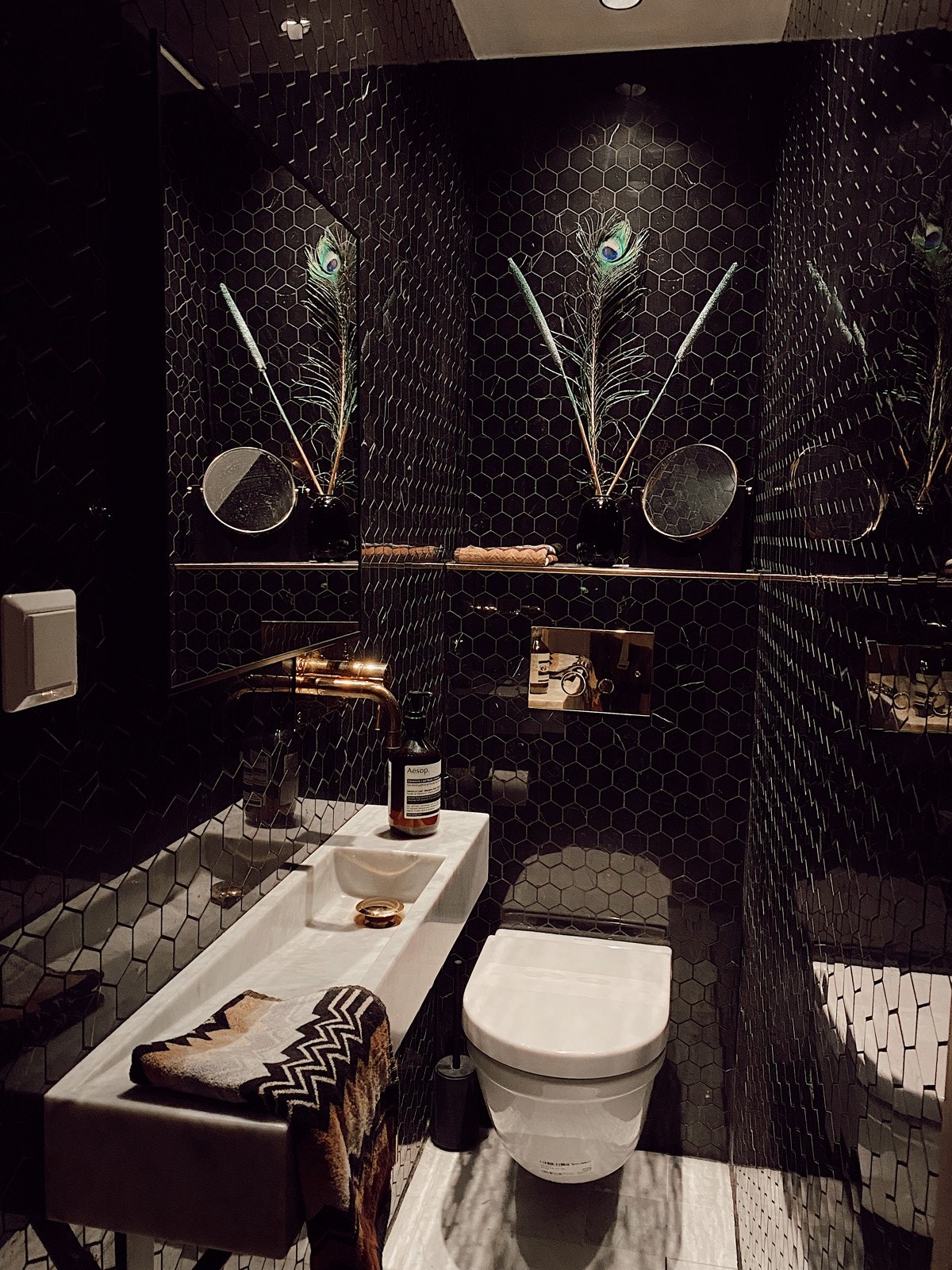 Separat wc fra entré Galleribilde