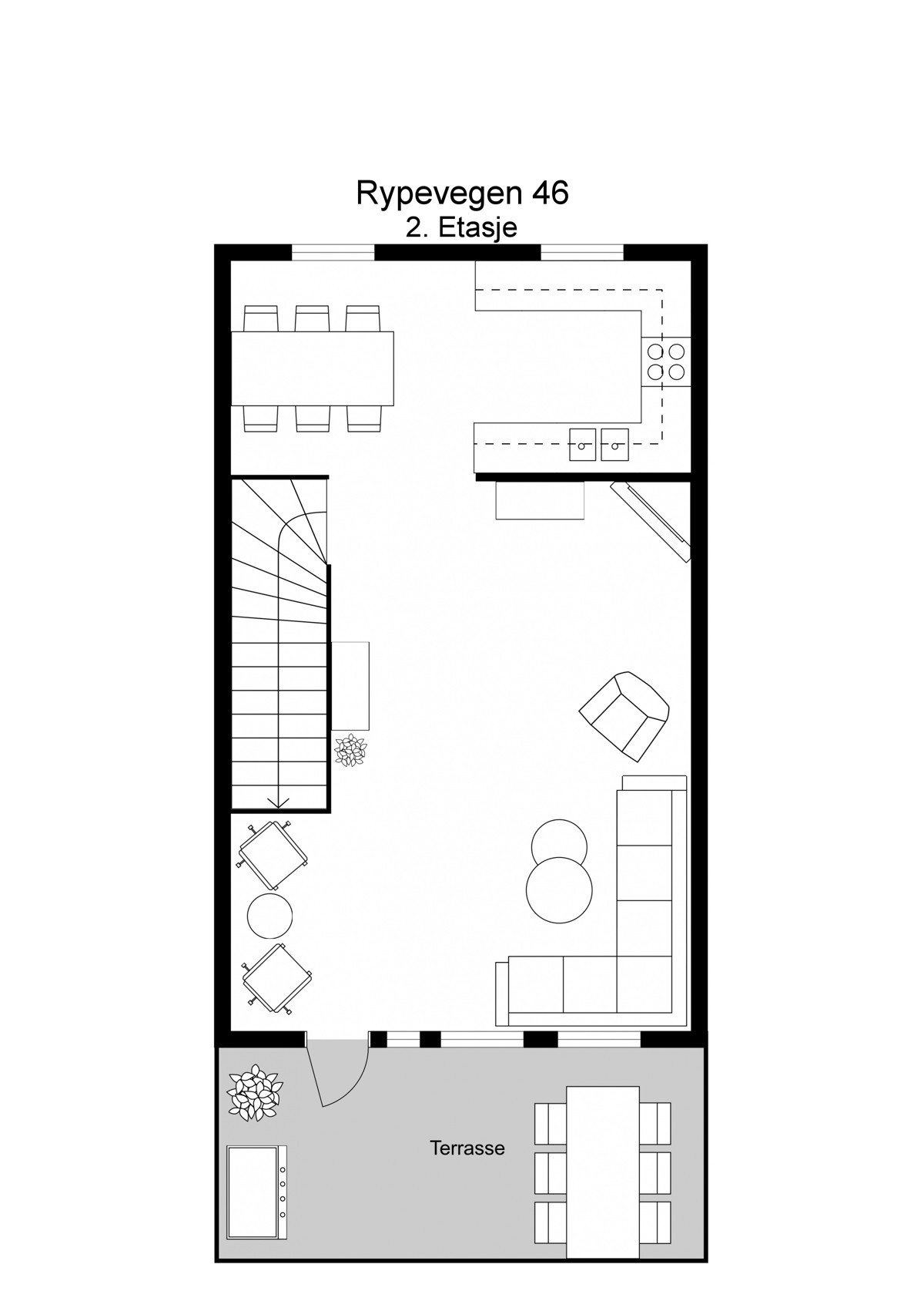 Planskisse 2. etasje