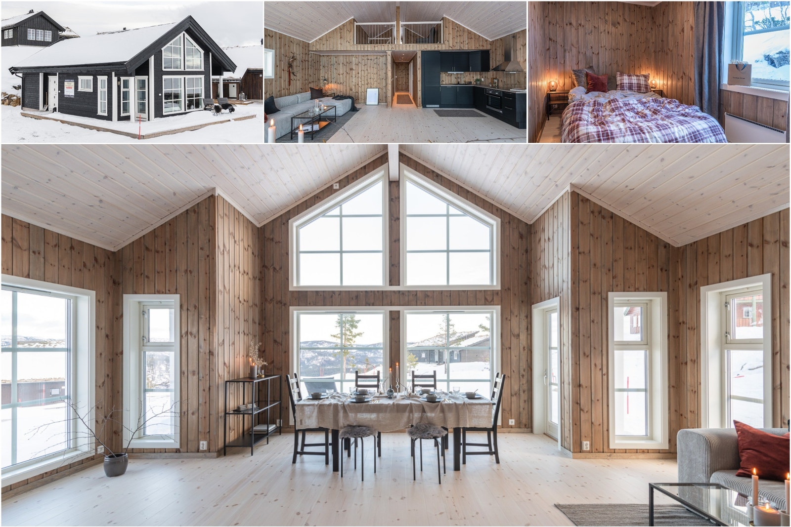 Velkommen til splitter ny Saga hytte fra Nordlyshytter - 100 % Innflytningsklar! Galleribilde