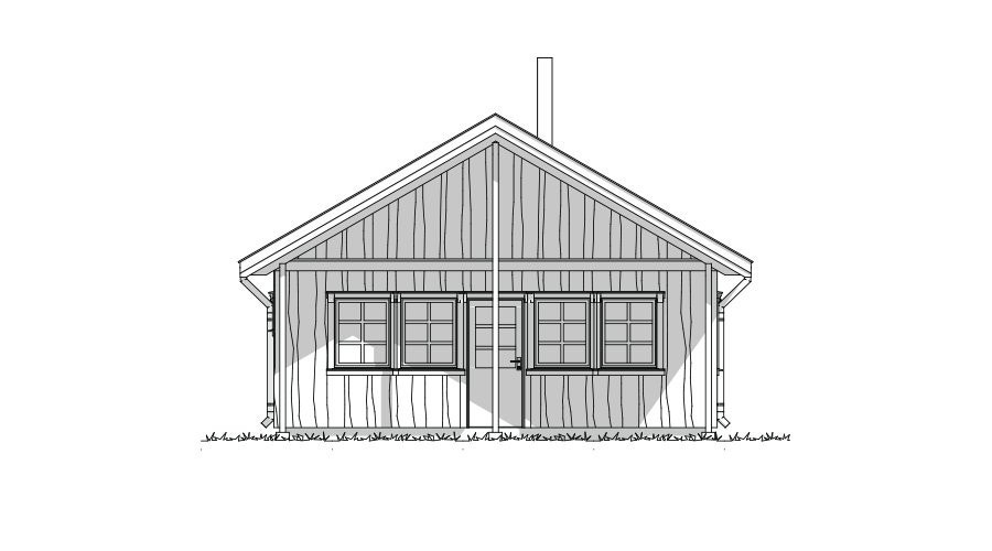 Fasade Tinn Tradisjon Galleribilde