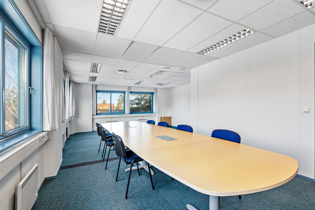 Bygningen har mange innredningsmuligheter. Galleribilde