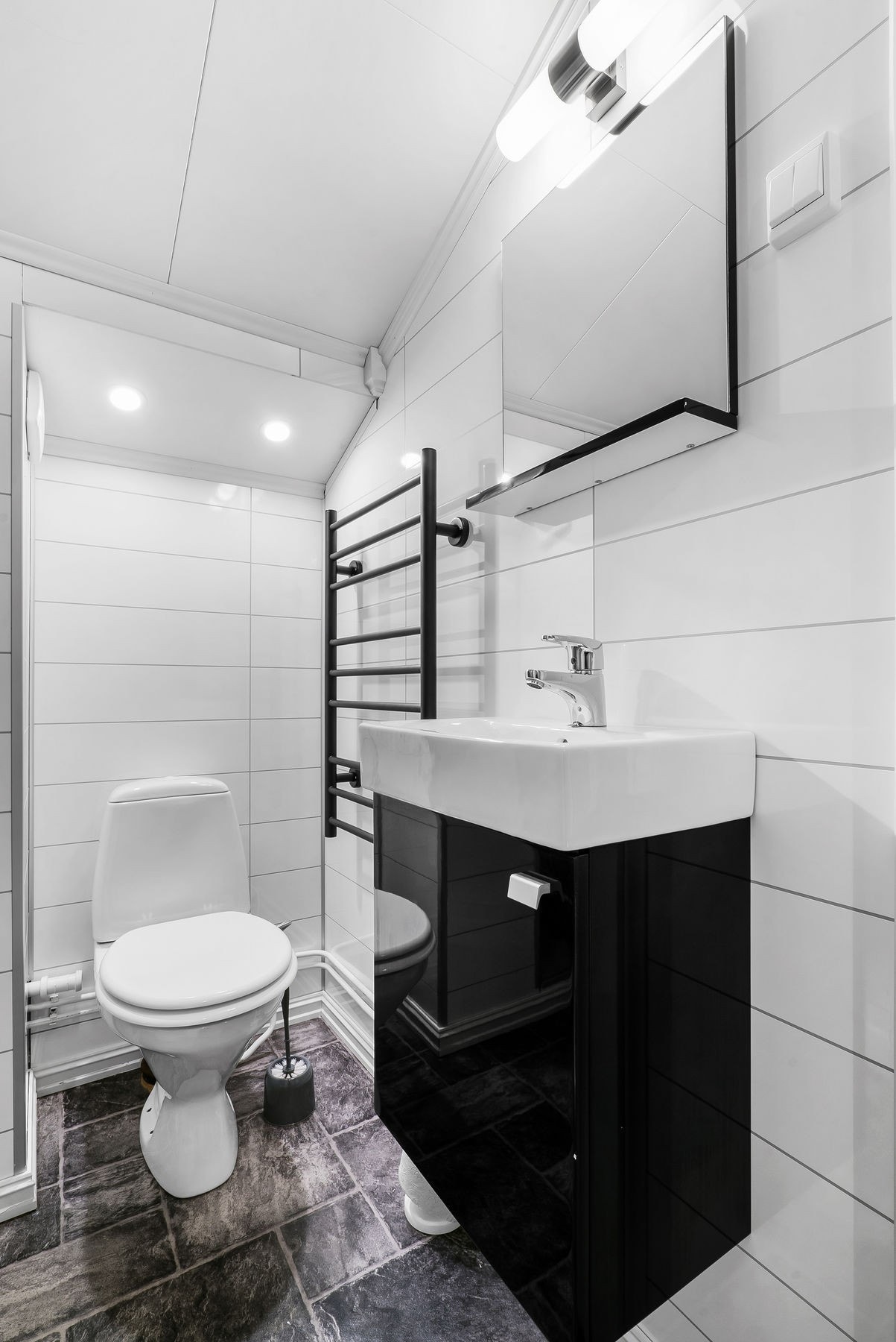 Det er også felles bad til disse. Galleribilde