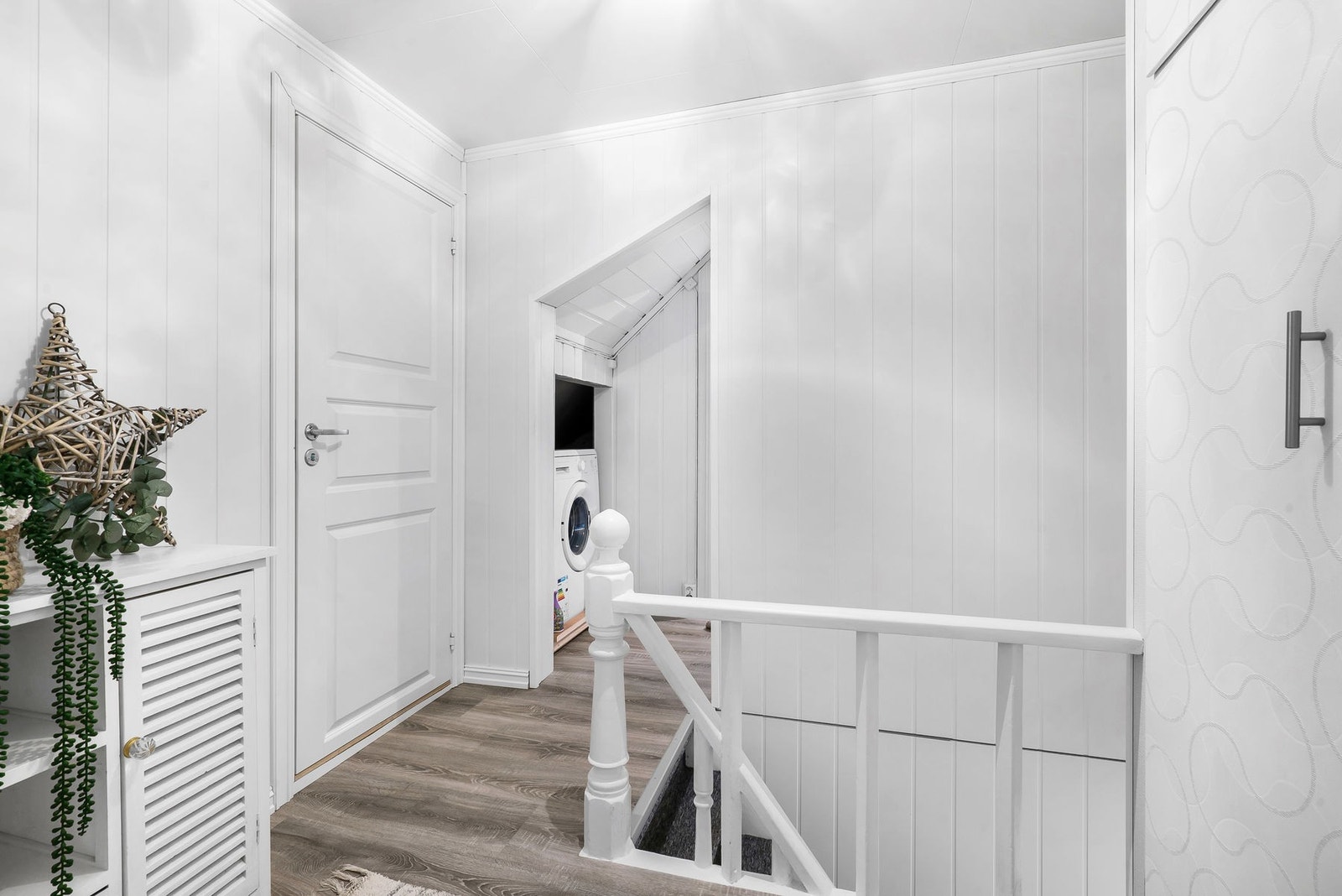 Felles gang mellom hyblene i andre etasje Galleribilde