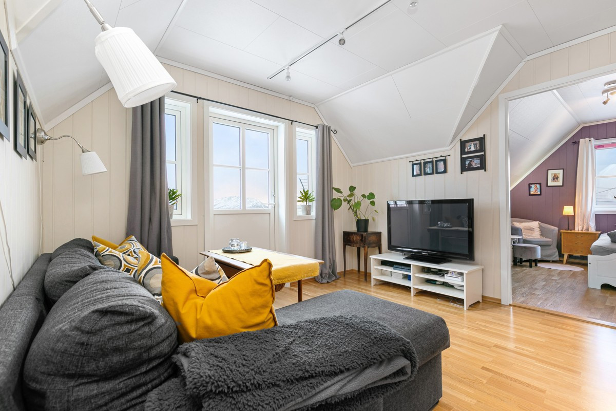 Loftstue/TV-stue