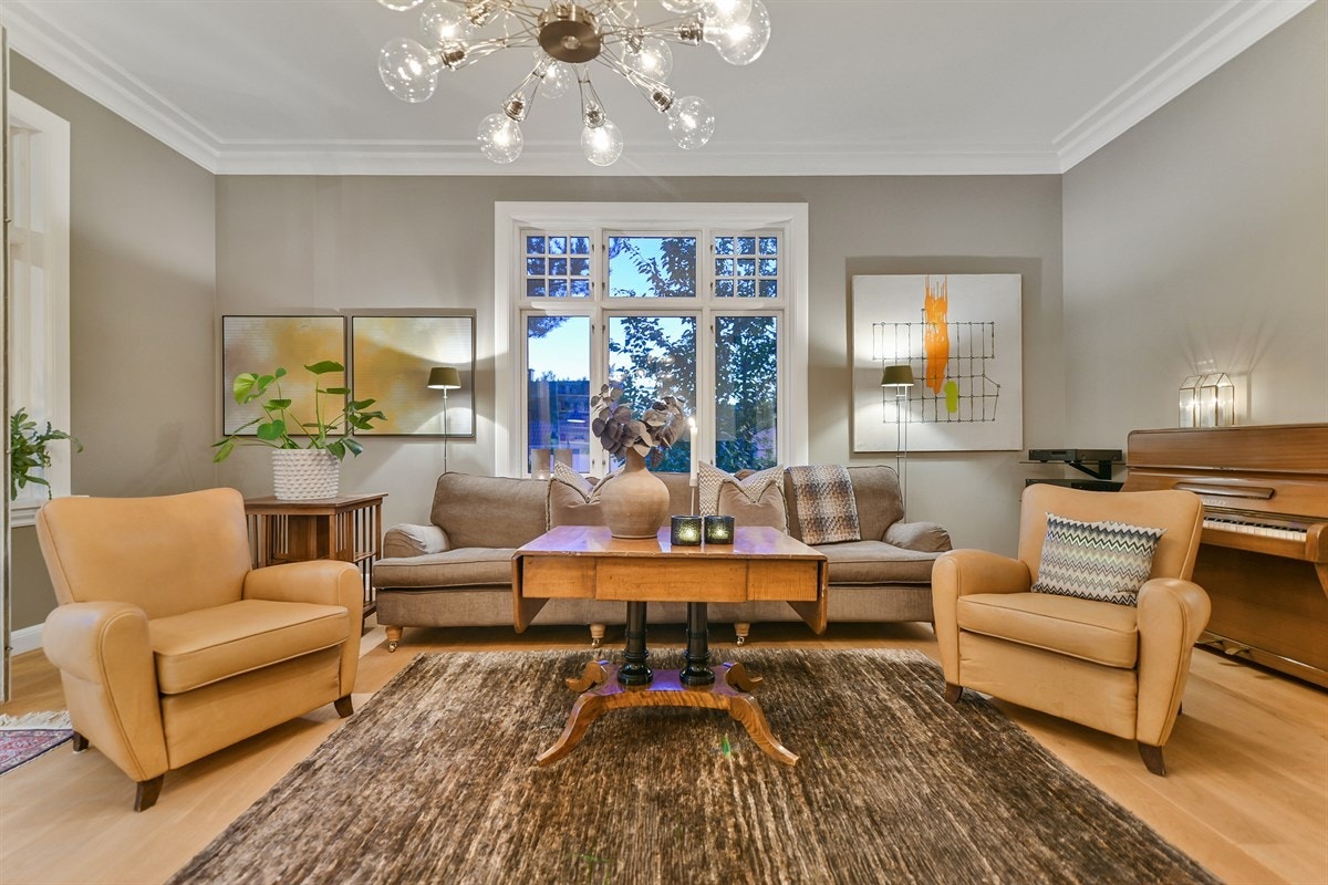 Alle innvendige overflater er pusset opp. Galleribilde