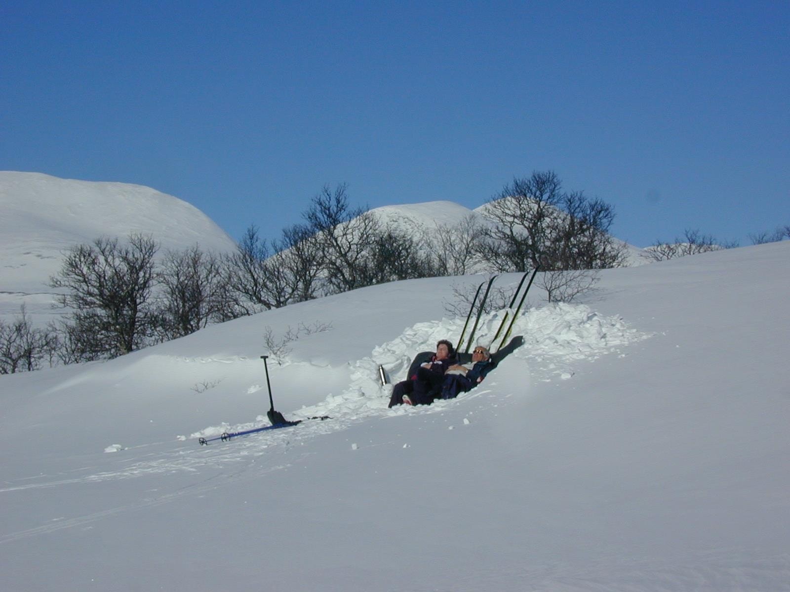 ..mens andre foretrekker horisontalen:) Her ved Sandbu.
foto: Njaal Kværnes Galleribilde