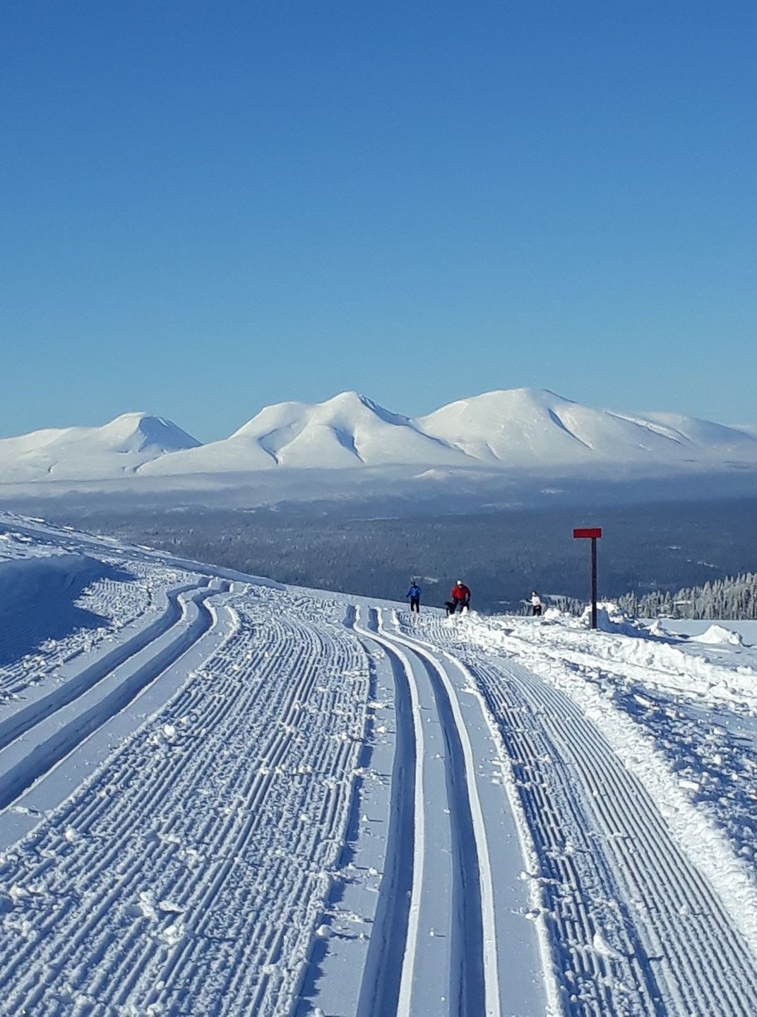Noen foretrekker å lange ut i en superløype...
foto: Marit Øvre Galleribilde